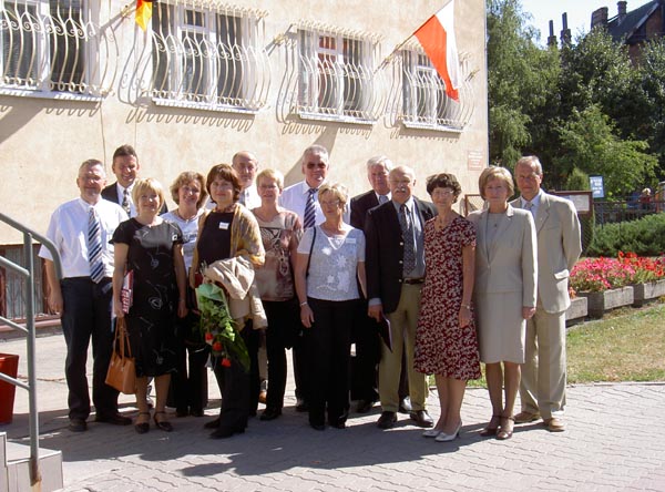Delegation aus Senden zu Gast in Koronowo im September 2005