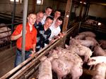 Fünf angehende Landwirte aus Polen absolvieren ein Praktikum im Münsterland.